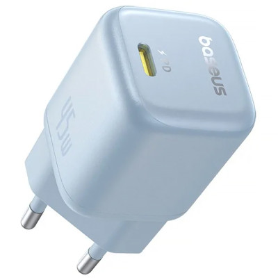 МЗП Baseus PicoGo GaN Fast Charger 45W (1USB-C) (P10176800) Galaxy Blue МЗП Baseus PicoGo GaN Fast Charger 45W (1USB-C) (P10176800) Galaxy Blue
