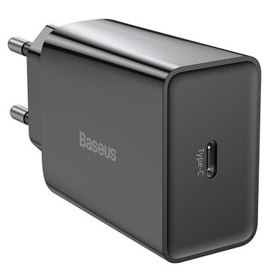 МЗП Baseus Speed Mini Quick Charger 20W (1USB-C) (CCFS-S) Чорний МЗП Baseus Speed Mini Quick Charger 20W (1USB-C) (CCFS-S) Чорний