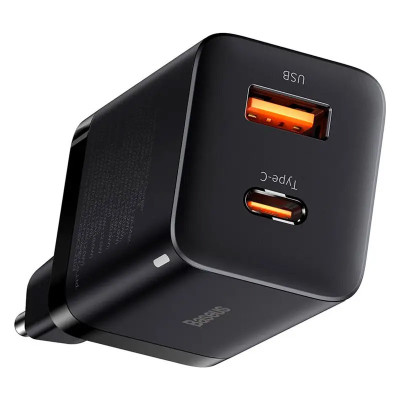 МЗП Baseus Super Si Pro Quick Charger 30W (1USB-A/1C) (CCSUPP-E) Black МЗП Baseus Super Si Pro Quick Charger 30W (1USB-A/1C) (CCSUPP-E) Black