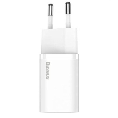 МЗП Baseus Super Si Quick Charger 25W (1USB-C) (CCSP) Білий МЗП Baseus Super Si Quick Charger 25W (1USB-C) (CCSP) Білий
