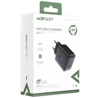МЗП Acefast A1 PD20W (1USB-C) Black