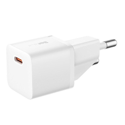 МЗП Baseus GaN5 Fast Charger (mini) PD20W (1USB-C) (CCGN05010) White МЗП Baseus GaN5 Fast Charger (mini) PD20W (1USB-C) (CCGN05010) White