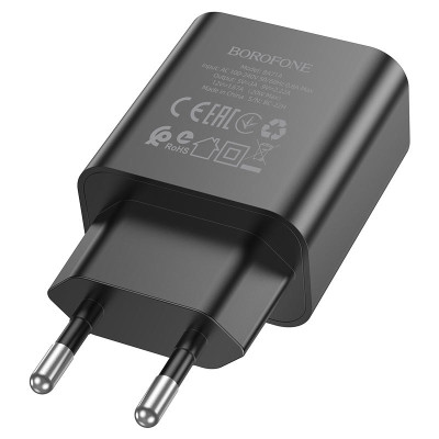 МЗП Borofone BA71A PD20W (1USB-C) Чорний