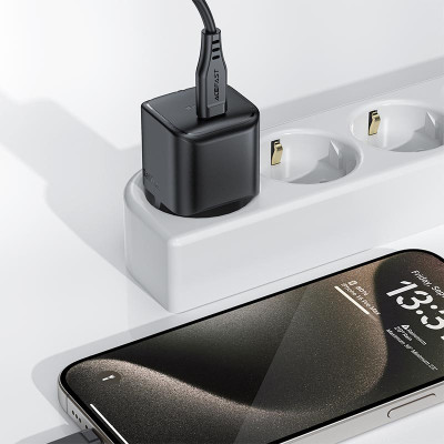МЗП Acefast A77 mini PD30W GaN (1USB-C) Black