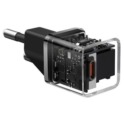 МЗП Baseus GaN5 Fast Charger (mini) PD20W (1USB-C) (CCGN05010) Black МЗП Baseus GaN5 Fast Charger (mini) PD20W (1USB-C) (CCGN05010) Black