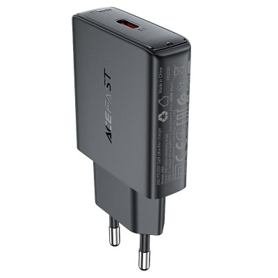 МЗП Acefast A65 PD20W GaN (USB-C) Black