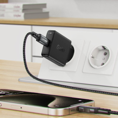 МЗП Acefast A65 PD20W GaN (USB-C) Black