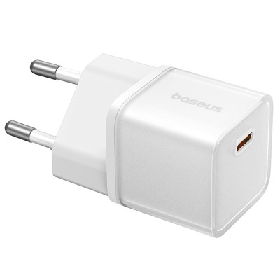 МЗП Baseus GaN5S OS 20W (1USB-C) (P10162503) Moon White