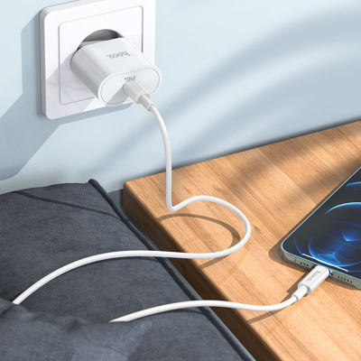 МЗП Hoco C94A Metro PD20W (1USB-C) White