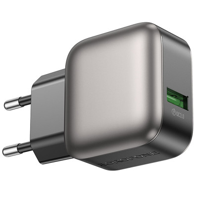 МЗП Borofone BAS52A Absolute QC3.0 18W (1USB-A) Black