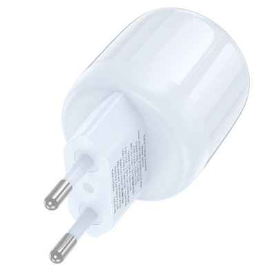 МЗП Borofone BA93A Lustrous PD20W+QC3.0 (1USB-A/1C) Blue
