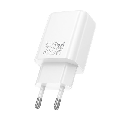 МЗП Hoco N63 Gentle PD30W+QC3.0 (1USB-A/1C) White
