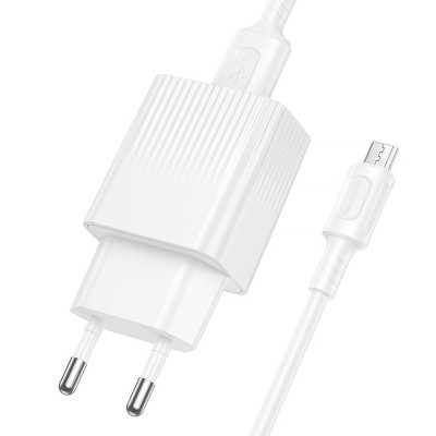 МЗП Borofone BAS71A Source 10.5W (1USB-A) + кабель USB to MicroUSB White МЗП Borofone BAS71A Source 10.5W (1USB-A) + кабель USB to MicroUSB White