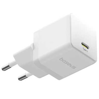 МЗП Baseus Palm Fast Charger PD30W (1USB-C) (P10111605113-00) Moon White МЗП Baseus Palm Fast Charger PD30W (1USB-C) (P10111605113-00) Moon White