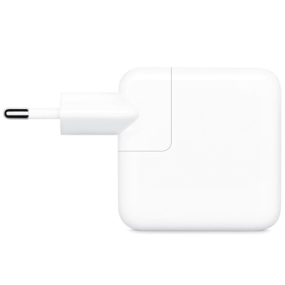 МЗП 35W Dual Power Adapter for Apple (2USB-C) (AAA) (box) White МЗП 35W Dual Power Adapter for Apple (2USB-C) (AAA) (box) White