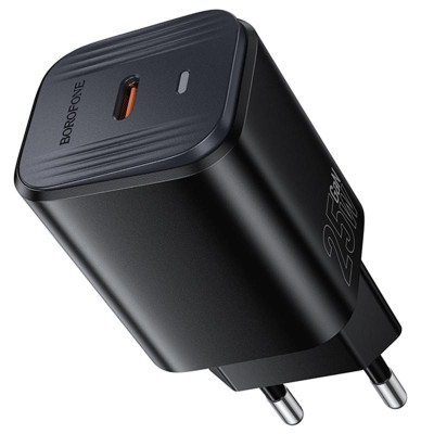 МЗП Borofone BAS84A Star PD25W (1USB-C) Black МЗП Borofone BAS84A Star PD25W (1USB-C) Black