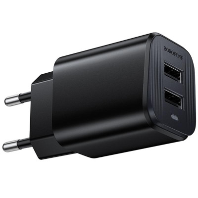 МЗП Borofone BAS81A Star 10.5W (2USB-A) Black