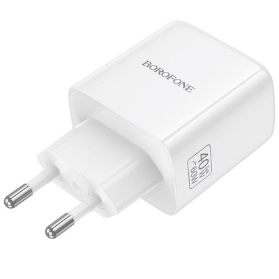 МЗП Borofone BN33 Fuente PD40W (1USB-C) White МЗП Borofone BN33 Fuente PD40W (1USB-C) White