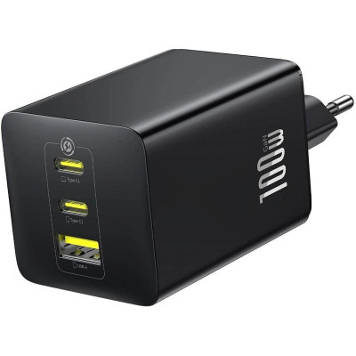 МЗП Baseus EnerFill FE11 Fast Charger 100W (1USB-A/2C) (P101821) Cosmic Black МЗП Baseus EnerFill FE11 Fast Charger 100W (1USB-A/2C) (P101821) Cosmic Black