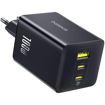 МЗП Baseus EnerFill FE11 Fast Charger 100W (1USB-A/2C) (P101821) Cosmic Black МЗП Baseus EnerFill FE11 Fast Charger 100W (1USB-A/2C) (P101821) Cosmic Black