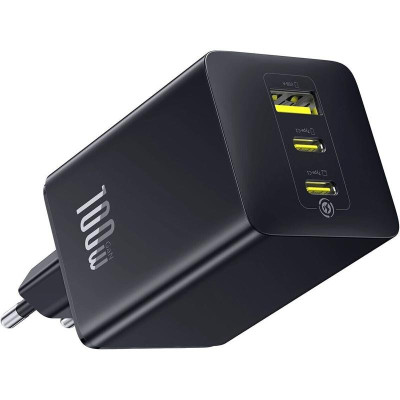 МЗП Baseus EnerFill FE11 Fast Charger 100W (1USB-A/2C) (P101821) Cosmic Black