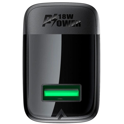 МЗП Acefast A90 QC3.0 18W (1USB-A) Black