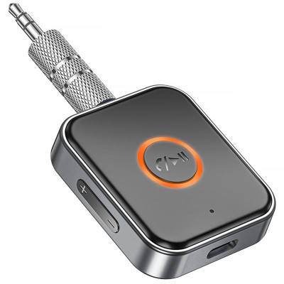 Bluetooth аудіо ресивер Borofone BC55 Suave (AUX 3.5mm) Black