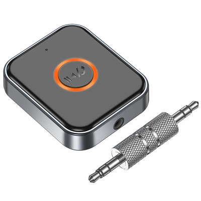 Bluetooth аудіо ресивер Borofone BC55 Suave (AUX 3.5mm) Black