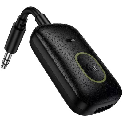 Bluetooth аудіо ресивер/трансмітер Hoco E151 Graceful (AUX 3.5mm) Black