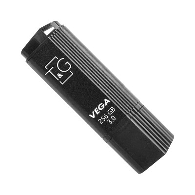 Флеш-накопичувач T&G 121 Vega Series USB 3.0 — 256GB Чорний Флеш-накопичувач T&G 121 Vega Series USB 3.0 — 256GB Чорний