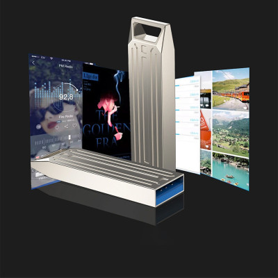 Флеш-накопичувач WIWU Wi-FD002 Infinite USB 2.0 — 128GB Silver