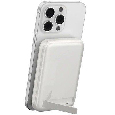 Портативний ЗП Power Bank WIWU P064 Classic PD22.5W з БЗП + holder 10000 mAh White