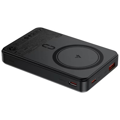 Портативний ЗП Power Bank Acefast M31 PD22.5W з БЗП with cable 10000 mAh Black Портативний ЗП Power Bank Acefast M31 PD22.5W з БЗП with cable 10000 mAh Black