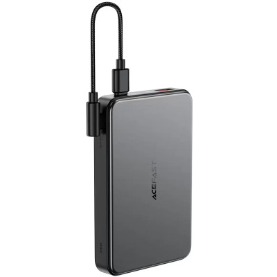 Портативний ЗП Power Bank Acefast M31 PD22.5W з БЗП with cable 10000 mAh Black