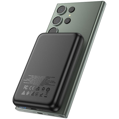 Портативний ЗП Power Bank Hoco J141 Grace PD20W з БЗП 10000 mAh Black