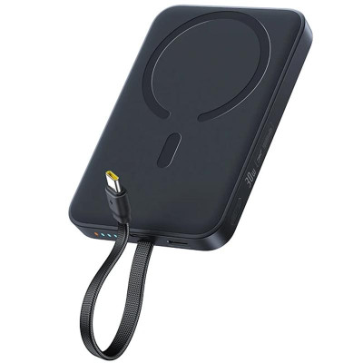 Портативний ЗП Power Bank Baseus EnerFill FM11 30W з БЗП with cable 10000mAh (E00289) Cosmic Black