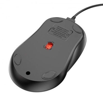 Миша дротова Borofone BG4 Business Чорний