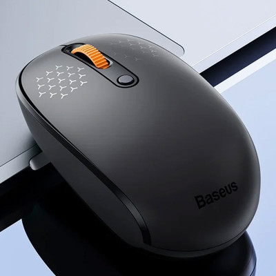Миша бездротова Baseus F01B Tri-Mode Bluetooth + 2.4G (B01055503833) Gray Миша бездротова Baseus F01B Tri-Mode Bluetooth + 2.4G (B01055503833) Gray