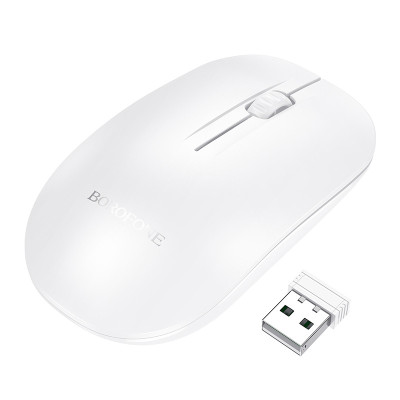 Миша бездротова Borofone BG14 Planet 2.4G White Миша бездротова Borofone BG14 Planet 2.4G White