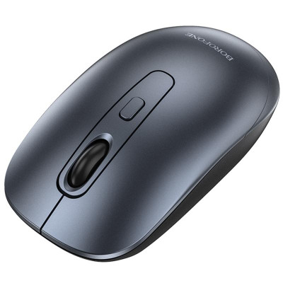 Миша бездротова Borofone BG13 Winner 2.4G Black / Metal gray