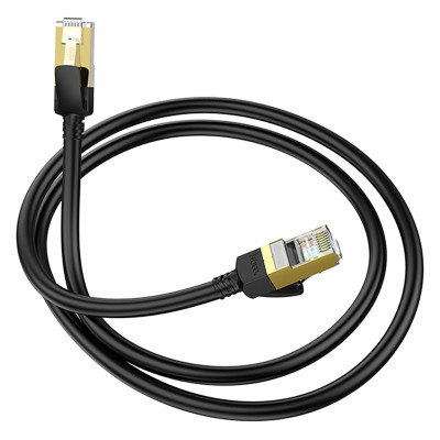 Дата кабель Hoco US02 Level pure copper gigabit ethernet (5m) Black Дата кабель Hoco US02 Level pure copper gigabit ethernet (5m) Black