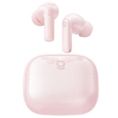Бездротові TWS навушники Baseus Bass BP1 ANC+ENC (A00107) Baby Pink