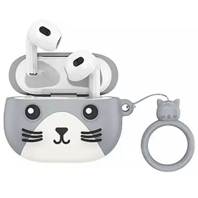Бездротові TWS навушники Hoco EW46 Cat Face Case Mysterious Cat
