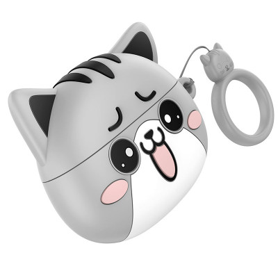Бездротові TWS навушники Hoco EW48 Happy Cat Case Misty Cat