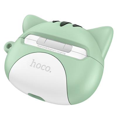 Бездротові TWS навушники Hoco EW48 Happy Cat Case Mint Cat