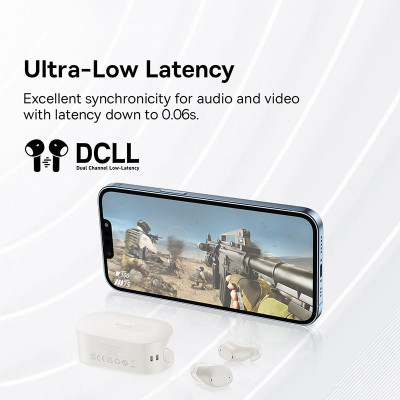 Бездротові TWS навушники Baseus Bowie EZ10 OS (A00054300116-Z) White