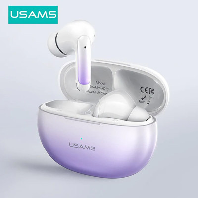 Бездротові TWS навушники Usams-XD19 X-don Series ENC BT 5.3 Gradient Purple