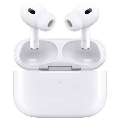 Бездротові TWS навушники Airpods Pro 2 ANC USB-C Wireless Charging Case for Apple (AAA) White
