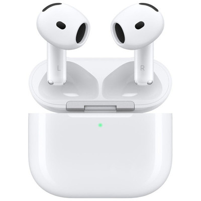 Бездротові TWS навушники Airpods 4 ANC USB-C Wireless Charging Case for Apple (AAA) White