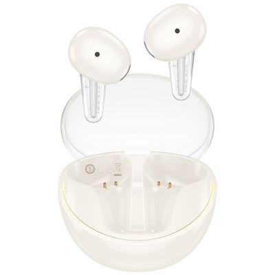 Бездротові TWS навушники Hoco EW202 Magic Milky White